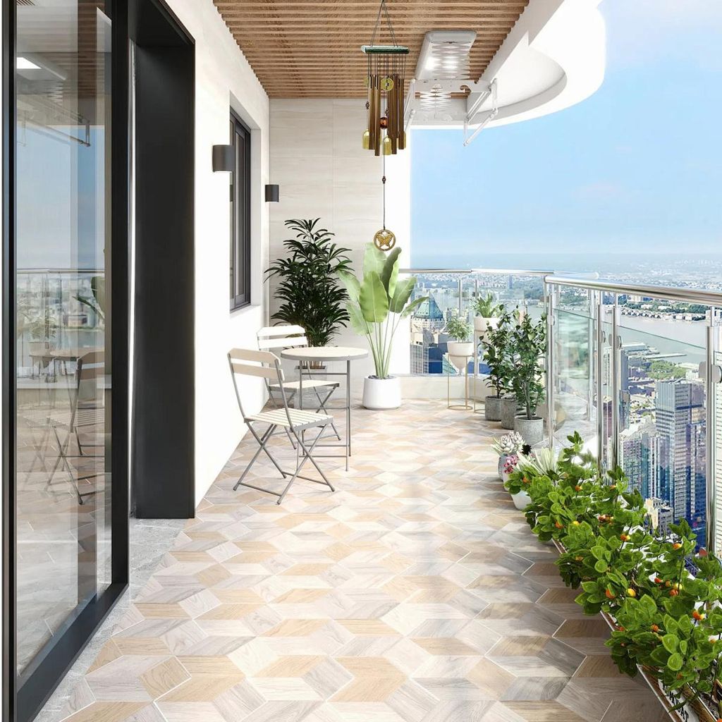 Kupfer-Windspiel-Hängeleuchte für Balkon, Gartendekoration, Metallrohr-Windspiel, Gran 687
