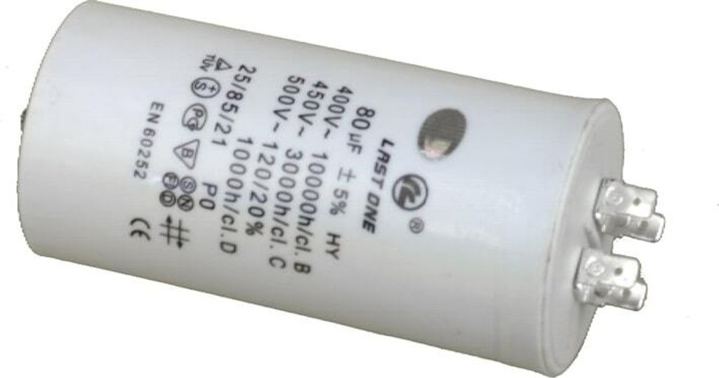Universeel - Kondensator 80 ?F 450 V -