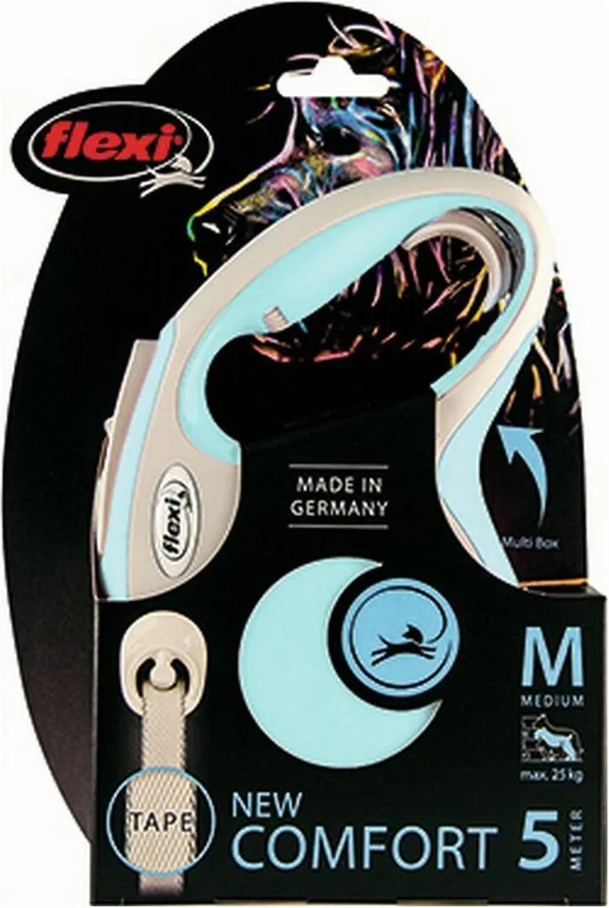 Guinzaglio Avvolgibile Flexi New Comfort XS Blu | Libertà e Controllo - 2