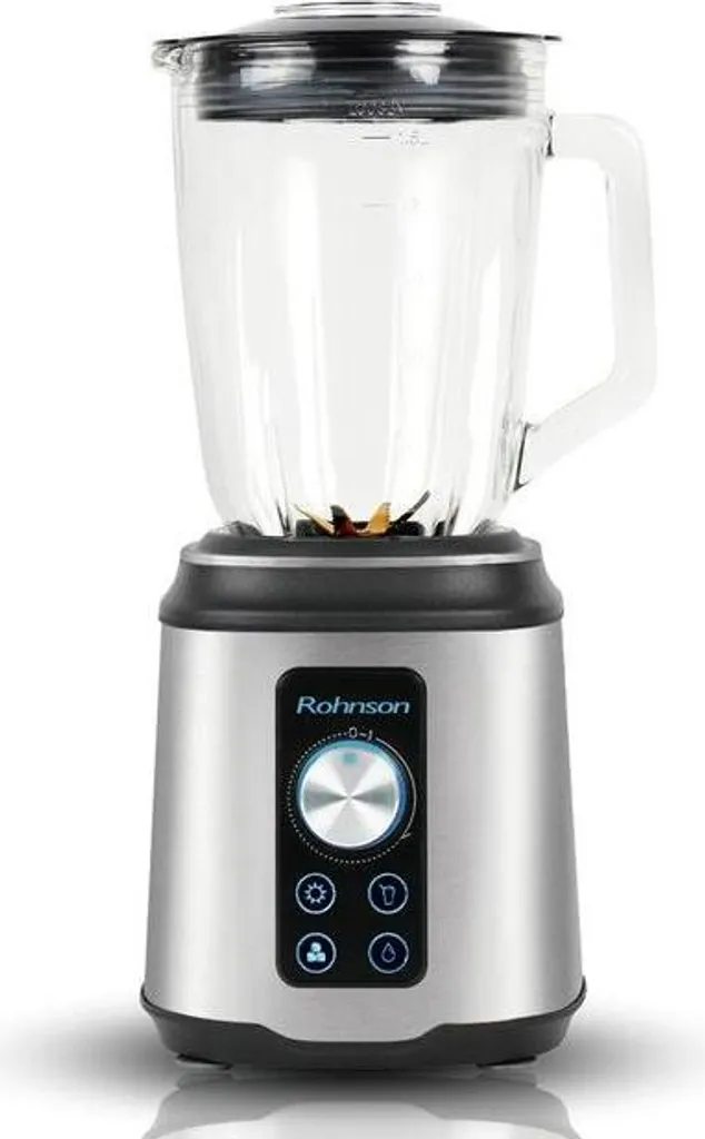 Rohnson R-5343 Mixeur avec Pied Inox Amovible et Lames Turbo Puissantes