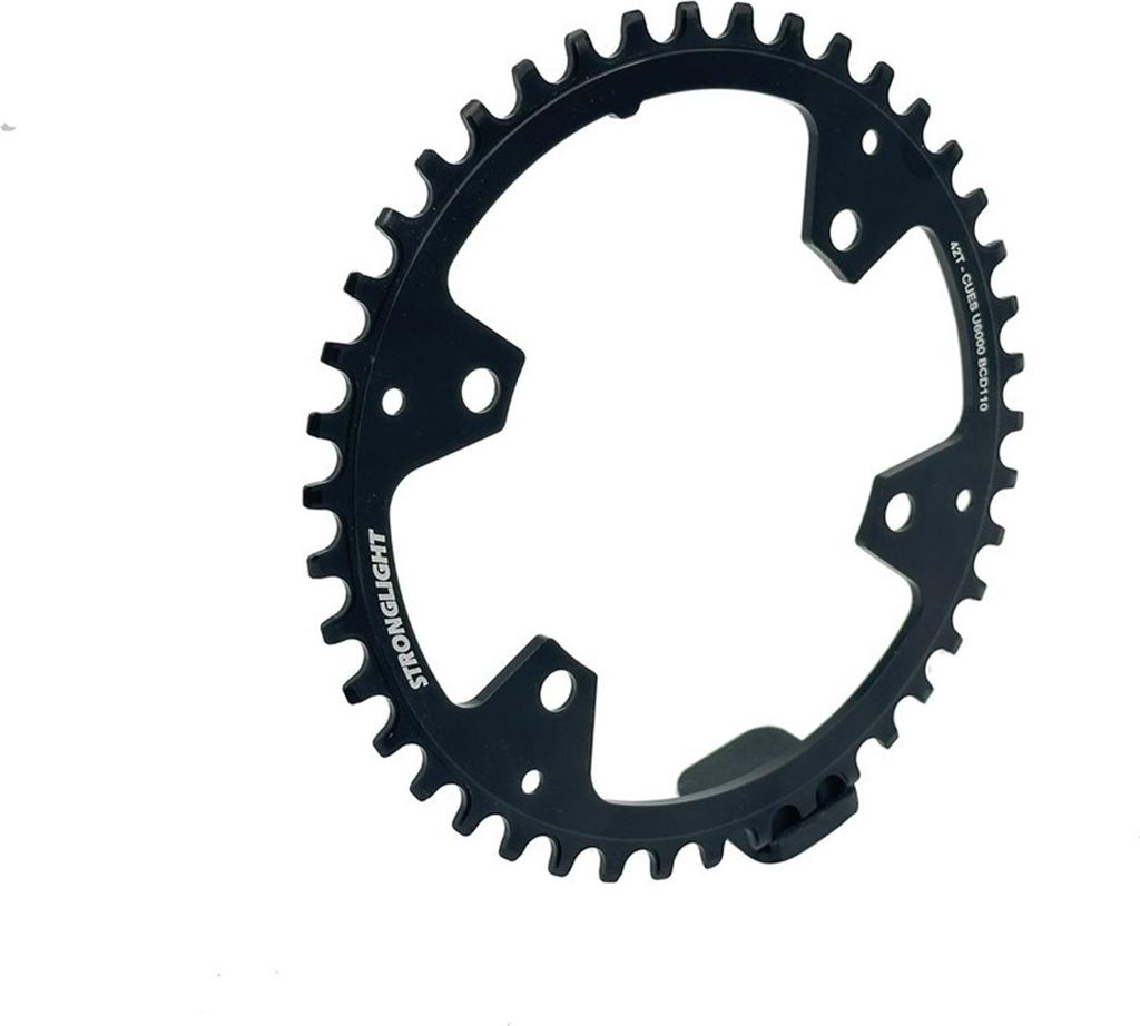 Stronglight Kettenblatt MTB Shimano 110mm, 42 Z., Alu, sw, Cues U6000