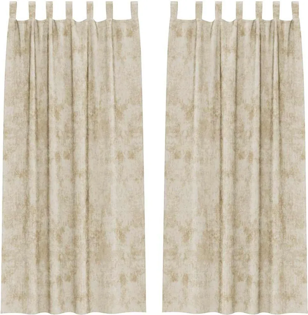 Offerta Tende Velluto Crema 225x140 | vidaXL Set 2 Pezzi