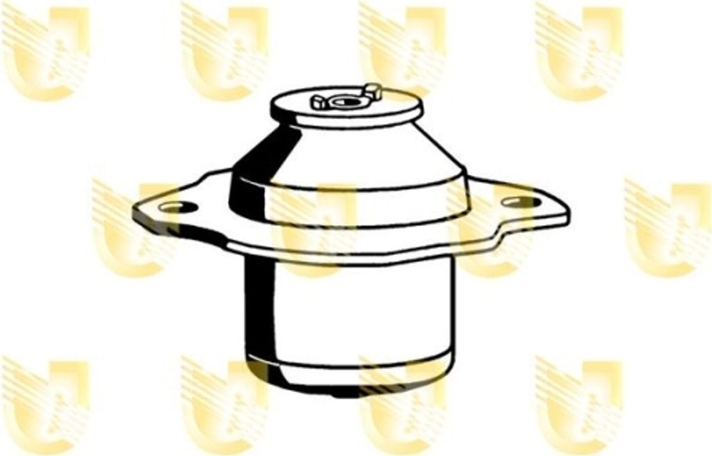 Lagerung Motor Unigom 396808 für Seat VW Hinten Links