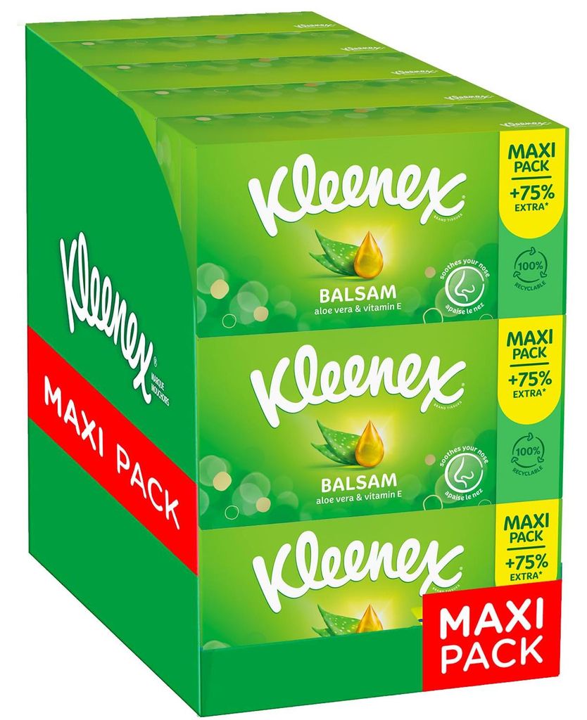 KLEENEX, chusteczki nawilżane, opakowanie maxi, 112 sztuk, Zdjęcie produktu 
