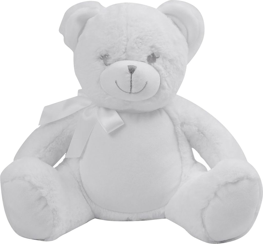Mumbles Zippie New Baby Teddybär RW5998 (Einheitsgröße) (Weiß)