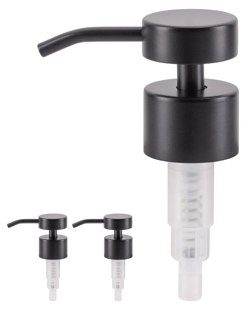 Pompe pour distributeur de savon liquide et shampoing - Embout inox 28mm