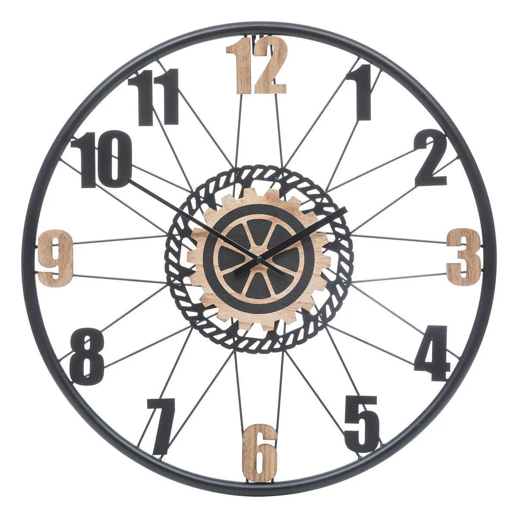 Orologio Gigante MOHAN 65 cm | Stile Rustico Moderno | Casa e Cucina