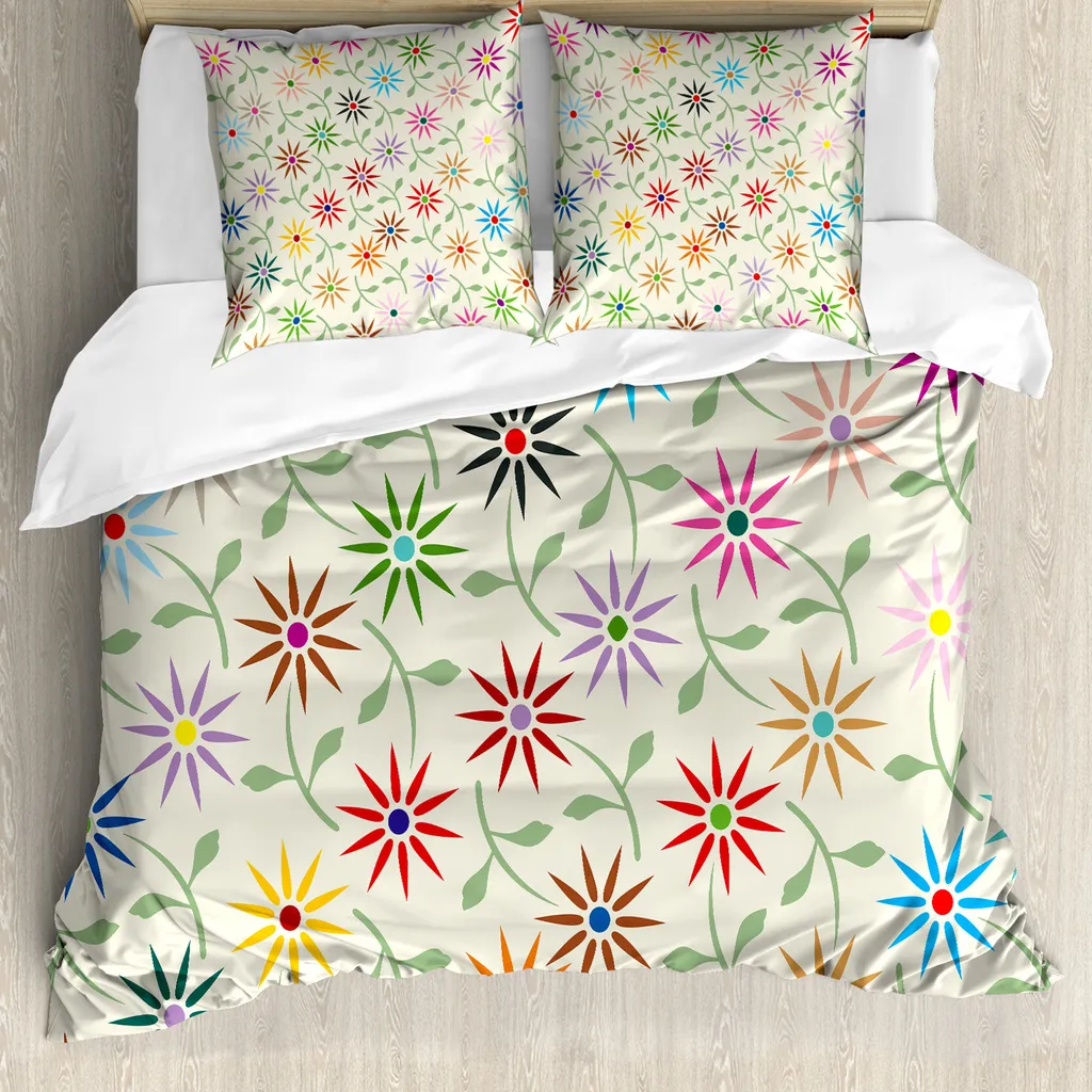 Trend Alert: Copripiumino ABAKUHAUS Fiori 155x220 - Must-Have Letto