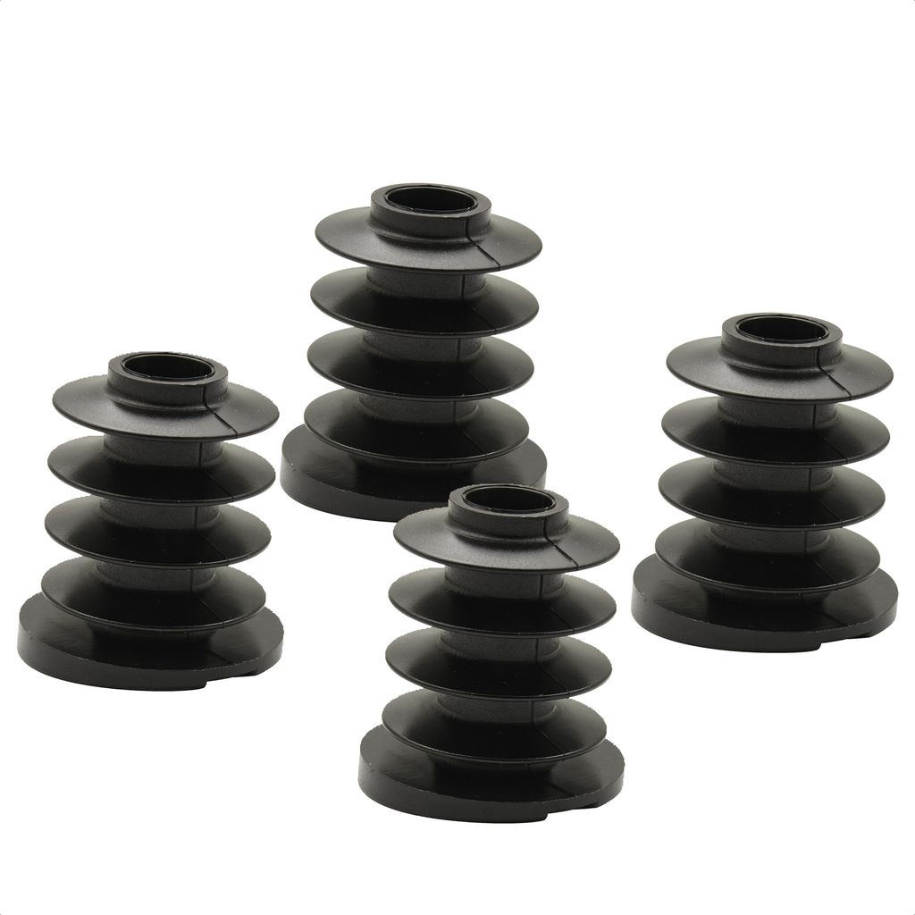 WAGNER QuickClick Kunststoffgleiter SMART - 4er-Set Basis zum Einstecken Ø 21 / 25 x 30 mm, Neigung 6°, DE Ware - 15787500