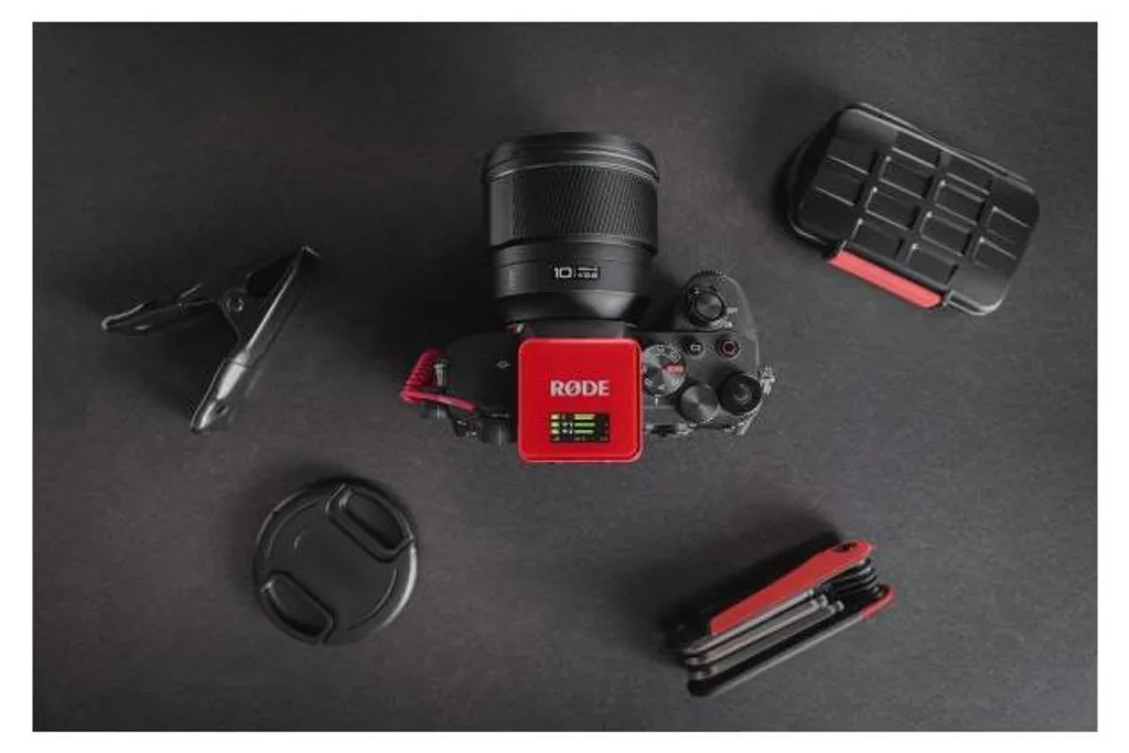 Rode Wireless GO Gen 3 Rouge : Solution Audio Sans Fil pour Son Net BK - 7