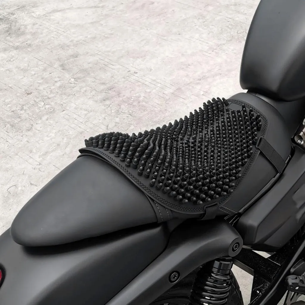 Selle de confort moto en gel silicone souple et antidérapante universelle