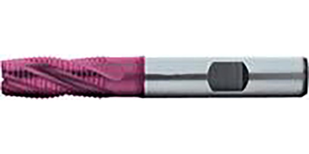 FORMAT Schruppfräser DIN844K PM TiAlN HR 20,0 mm, Durchmesser:6,00 mm, Typ:Typ HR, Schneidstoff:HSSE PM, Schneidenlänge l2:13 mm, Lieferumfang:nv