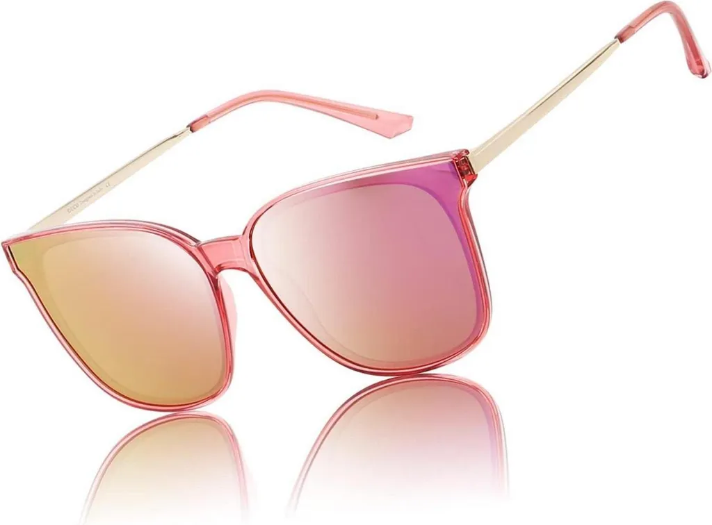Occhiali da Sole DUCO Polarizzati Donna 6214 Metallo Vintage UV400