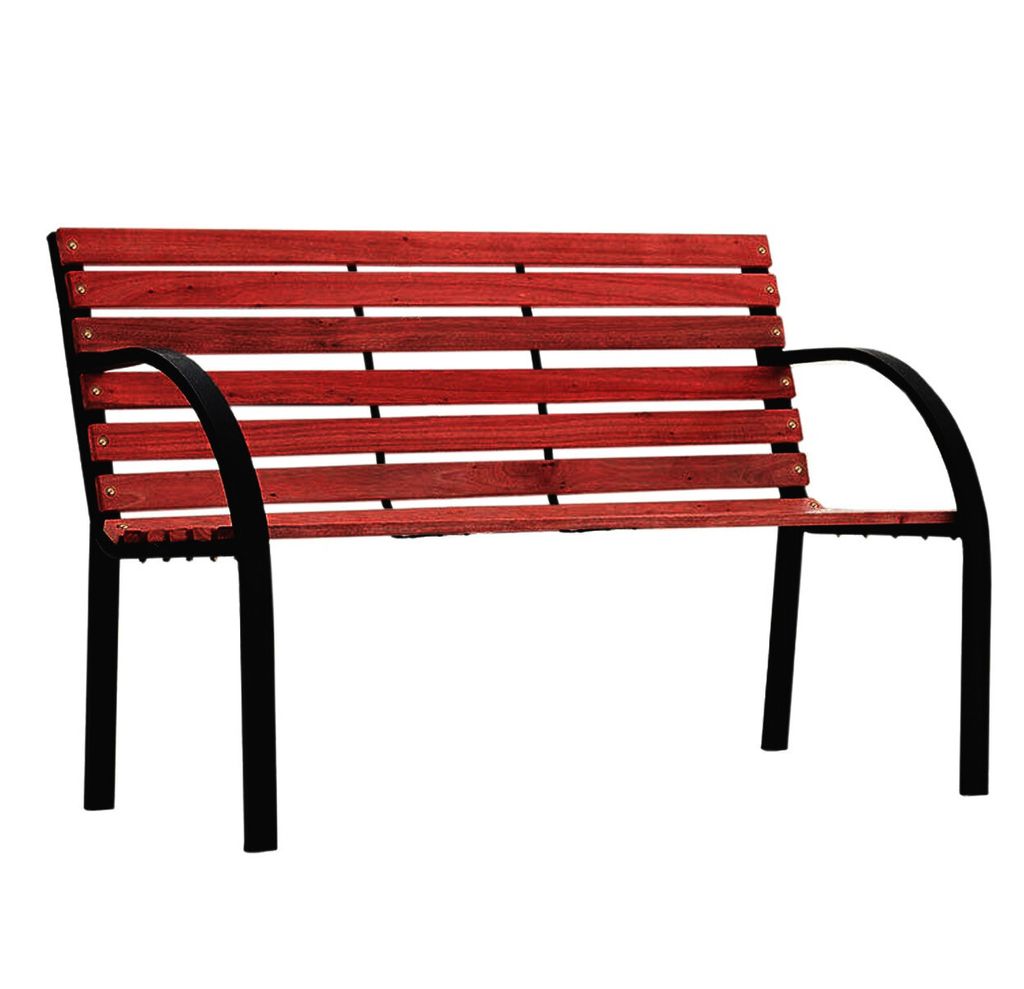 Linder Exclusiv Gartenbank 2-Sitzer Parkbank bis 150Kg mit Produktbild 2