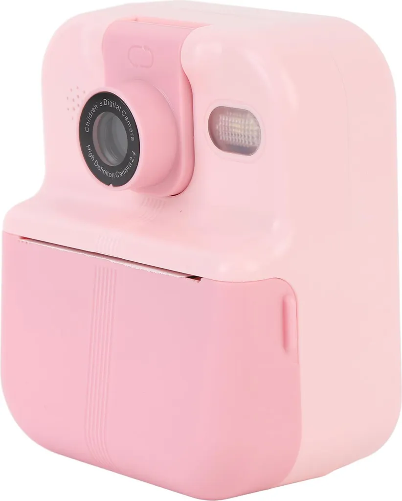 Fotocamera Istantanea Rosa 48MP per Bambini: Stampa Subito Foto e Video