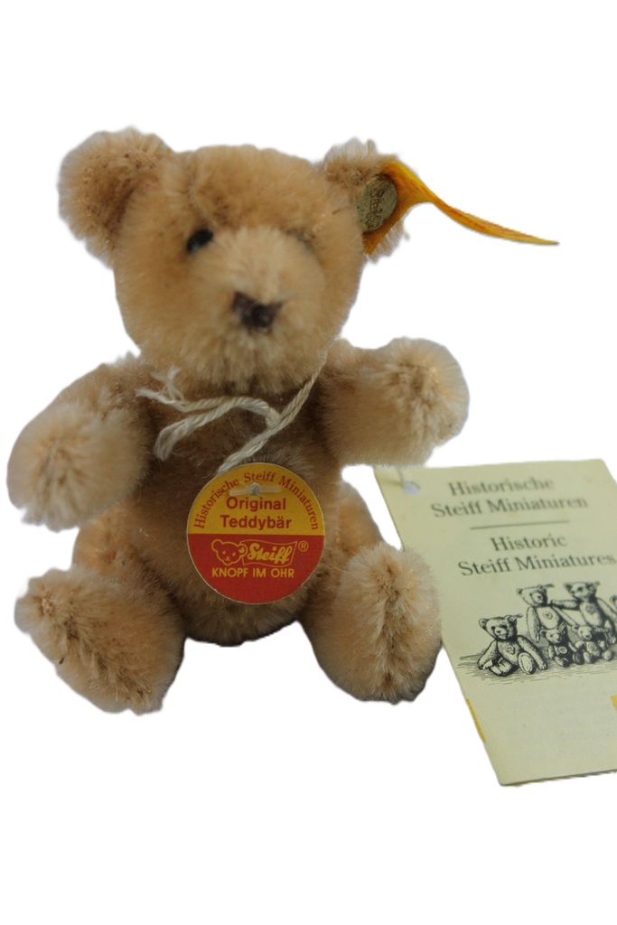 Steiff - 030055 - Original Teddy, 10 cm, Mohair, honig, voll beweglich