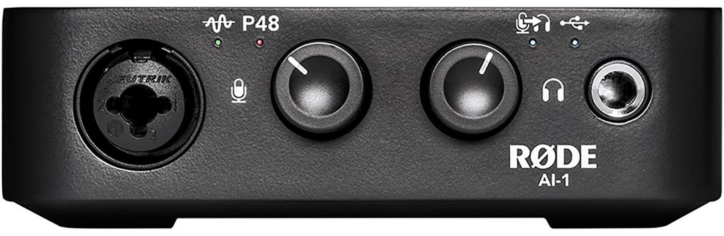 RODE AI-1, USB Audio-Interface (schwarz) 4 bit 96 kHz