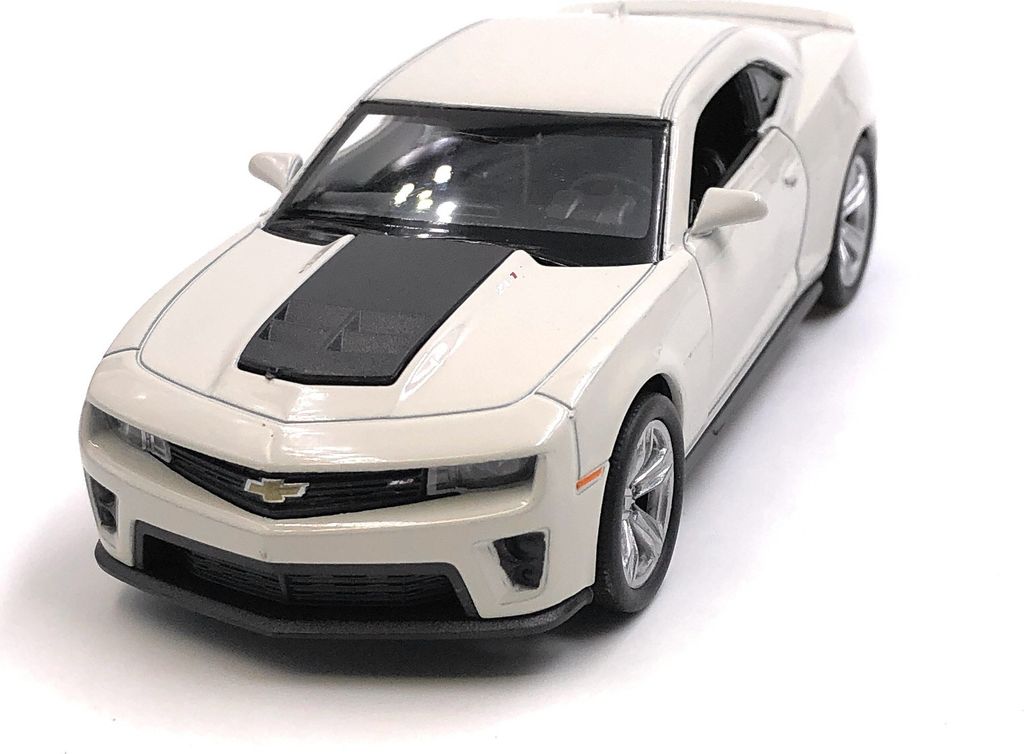 Onwomania Modellauto Chevrolet Camaro ZL1 Muscle Car Zufällige Farbe! Auto Mst. 1:34-39