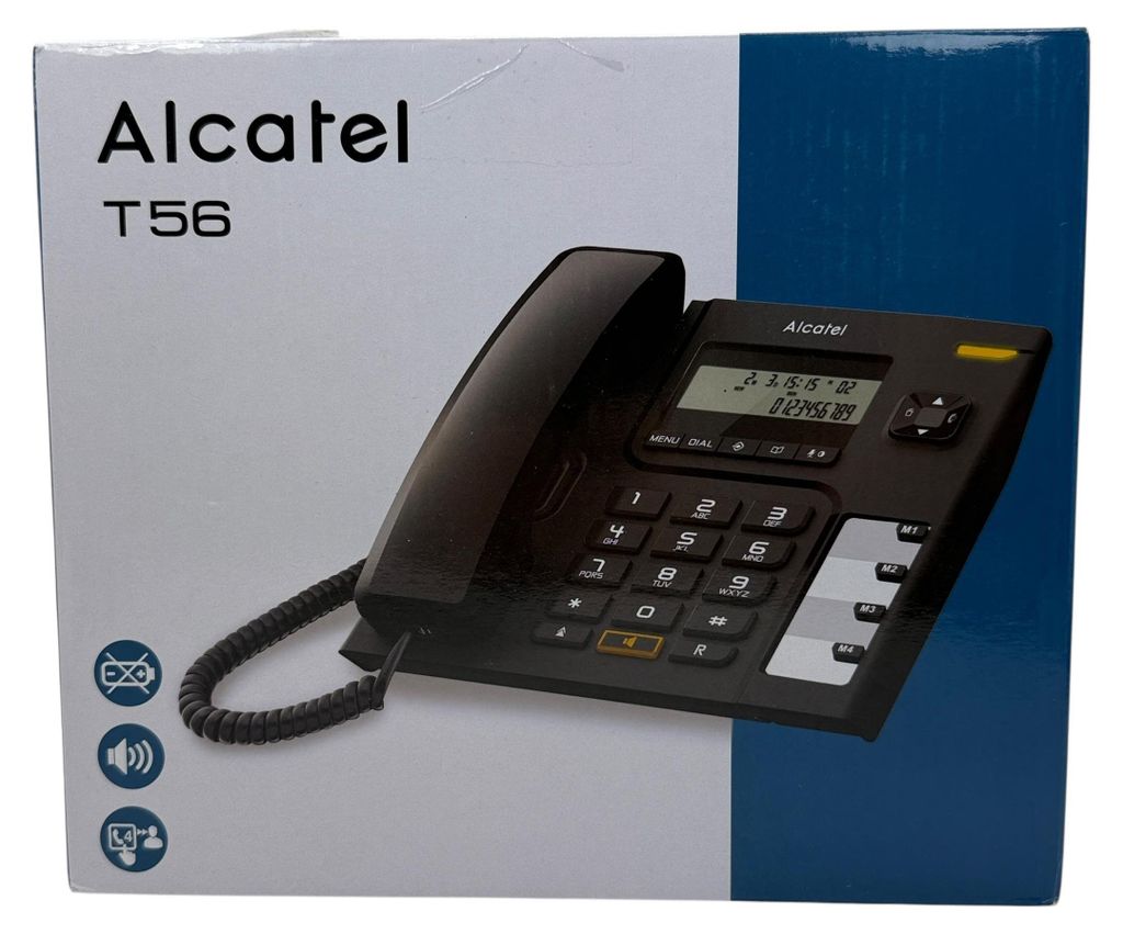 Telefon Festes Display T56 Schwarz Alcatel T56 Produktbild 