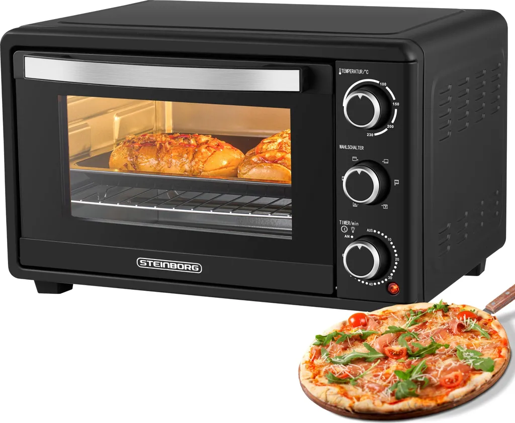 Mini Four Compact 25L : Solution de Cuisson Rapide pour Petits Espaces
