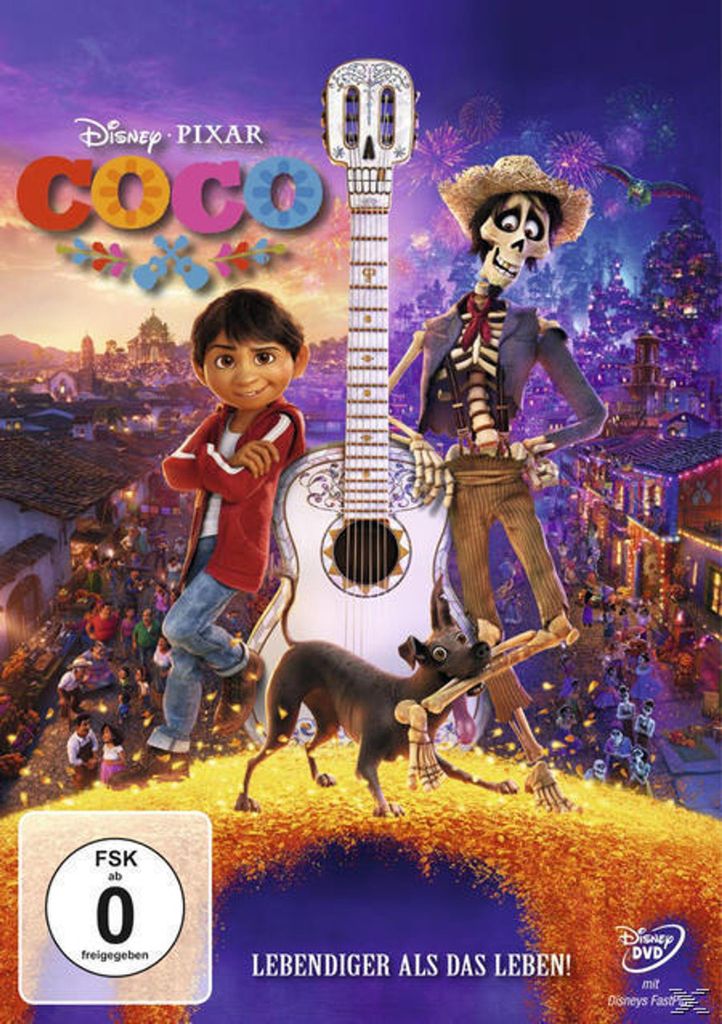 Disney Coco - Lebendiger als das Leben [DVD] Obrázok produktu 