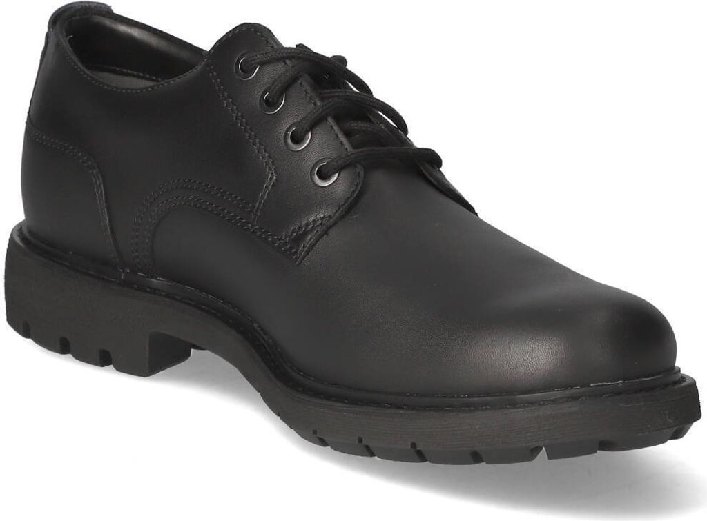 Clarks Schnürhalbschuhe bequem in schwarz, Gr. 10.5 Produktbild 5