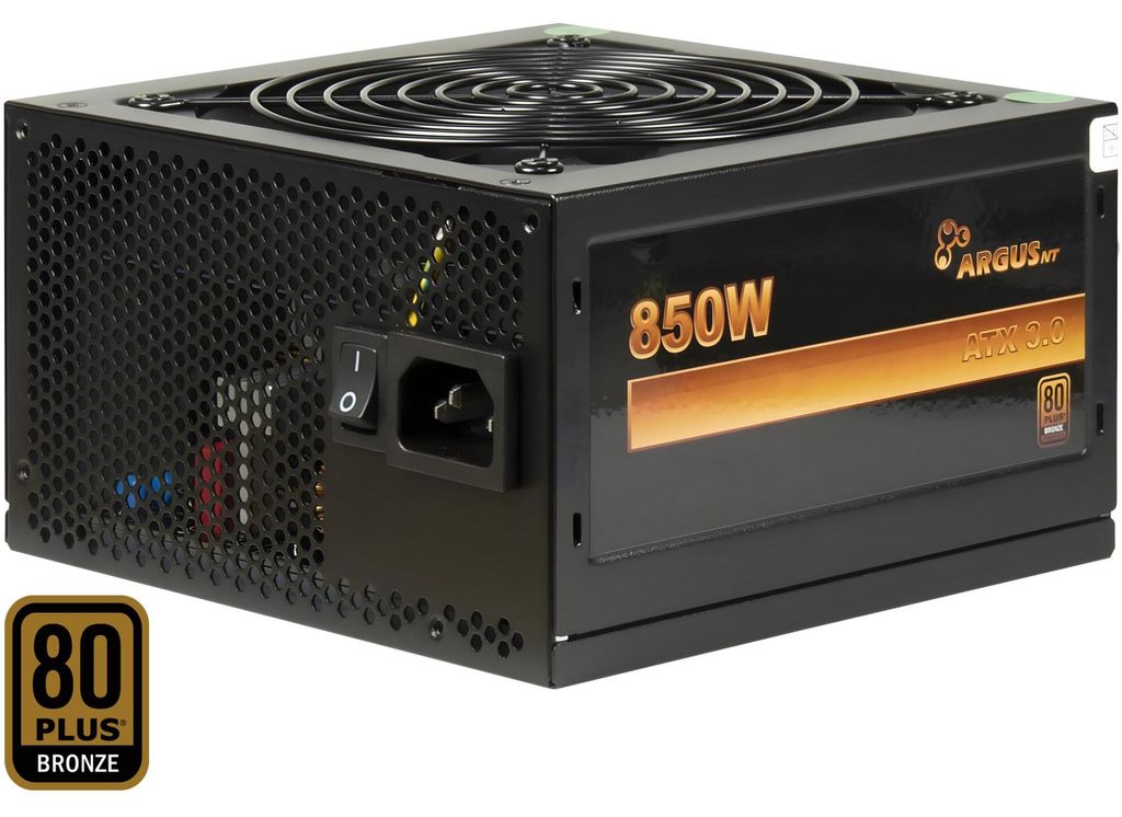 Inter-Tech BPS-850W, PC-Netzteil, (1x 12-Pin High Power Produktbild 