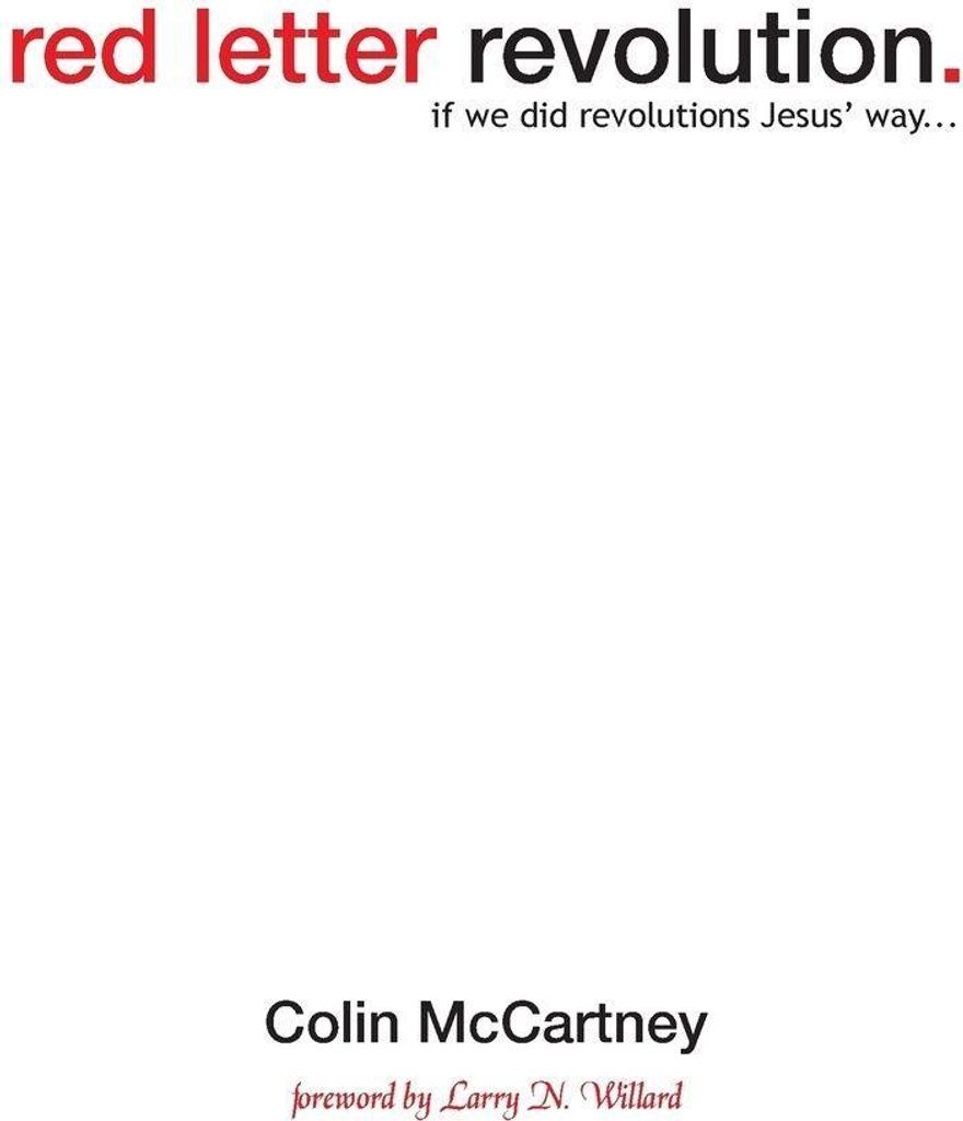 Red Letter Revolution
