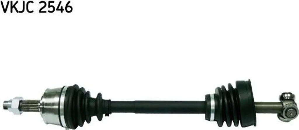 Éliminer vibrations Punto avec Arbre de transmission SKF VKJC 2546