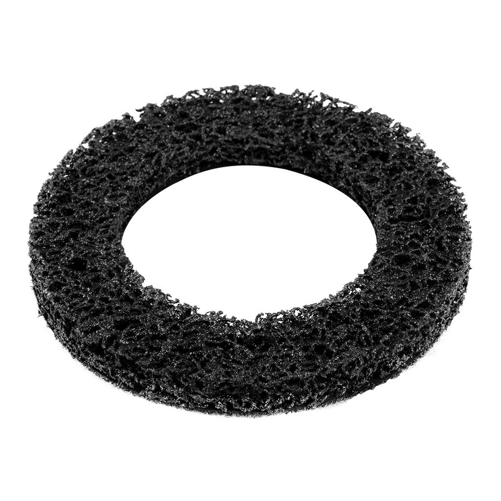 NEO TOOLS Scheibe 150mm Schleifscheibe Schwarz Grobreinigungsscheibe Reinigungsscheibe Schleifscheiben für Winkelschleifer