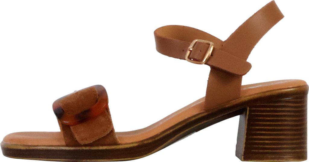 Aleno Leder Absatzsandalen