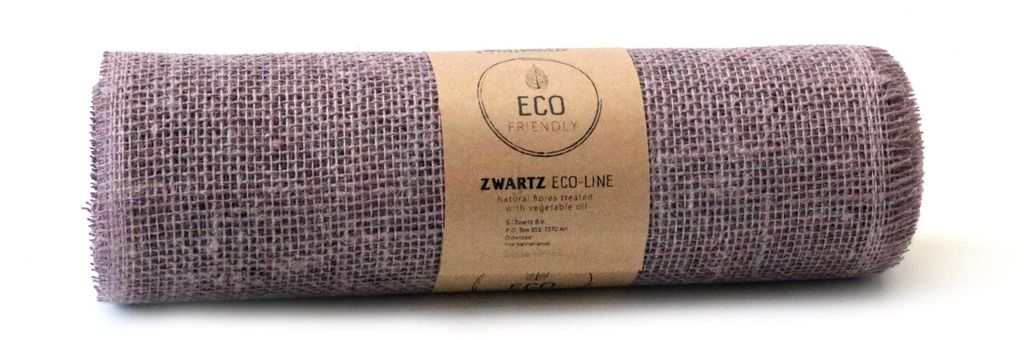 Tischläufer Jute flieder lila 5m Produktbild 