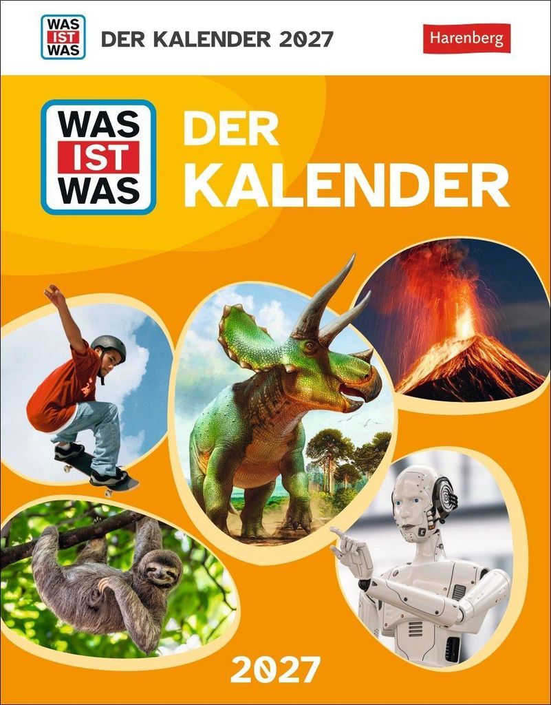 Harenberg Tagesabreißkalender 2027 WAS IST WAS Der Kalender 12,5x16cm