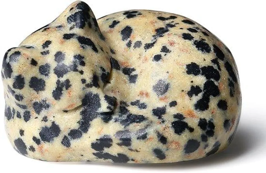 Cadeau Amoureux des Chats : Figurine Pierre Kawaii Katte Décorative