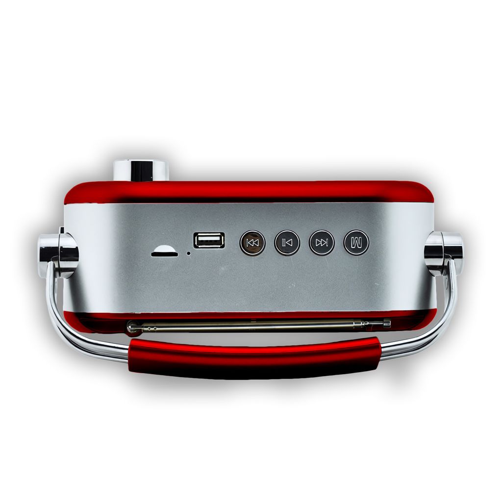 Retro rádio reproduktor Vintage rádio 1200 mAh přenosné FM Obrázek produktu 9