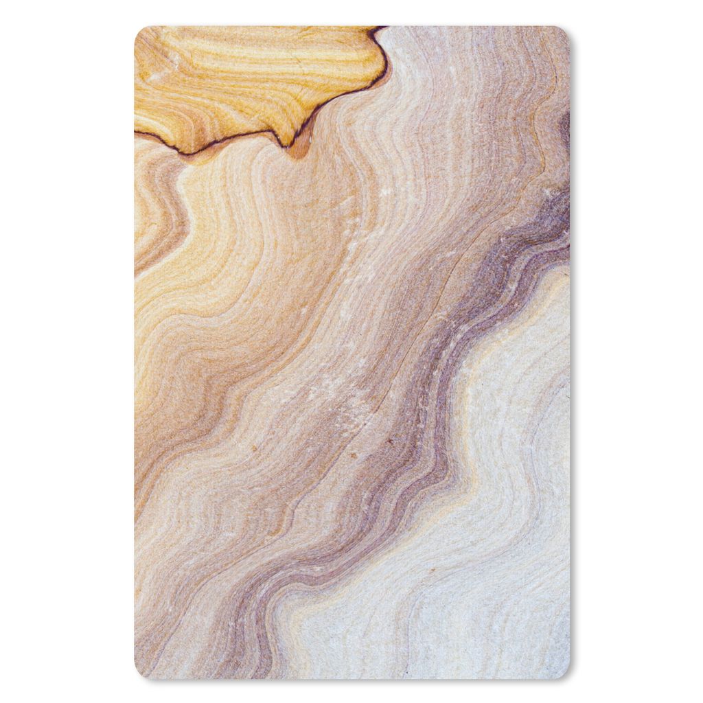 MuchoWow Mauspad Mousepad Marmor - Textur - Sandstein - Gold - Marmoroptik 18x27 cm - Mousepads - Maus Mat - Pad - Mausunterlage