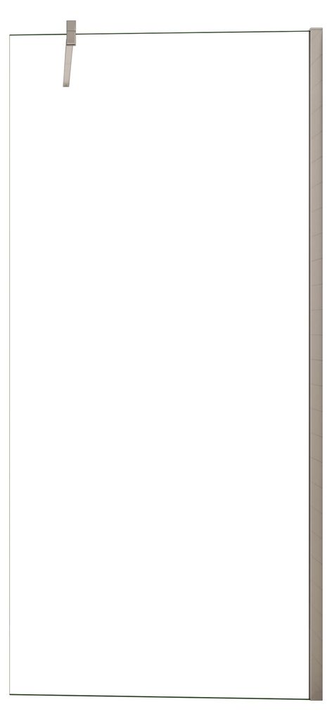 Duschspa Walk-In Dusche 120x200cm Chrom glänzend Duschwand Produktbild 