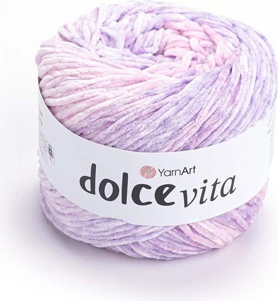 Yarnart Dolce Vita 3403: Weiche Ombre-Ployesterwolle für Produktbild 