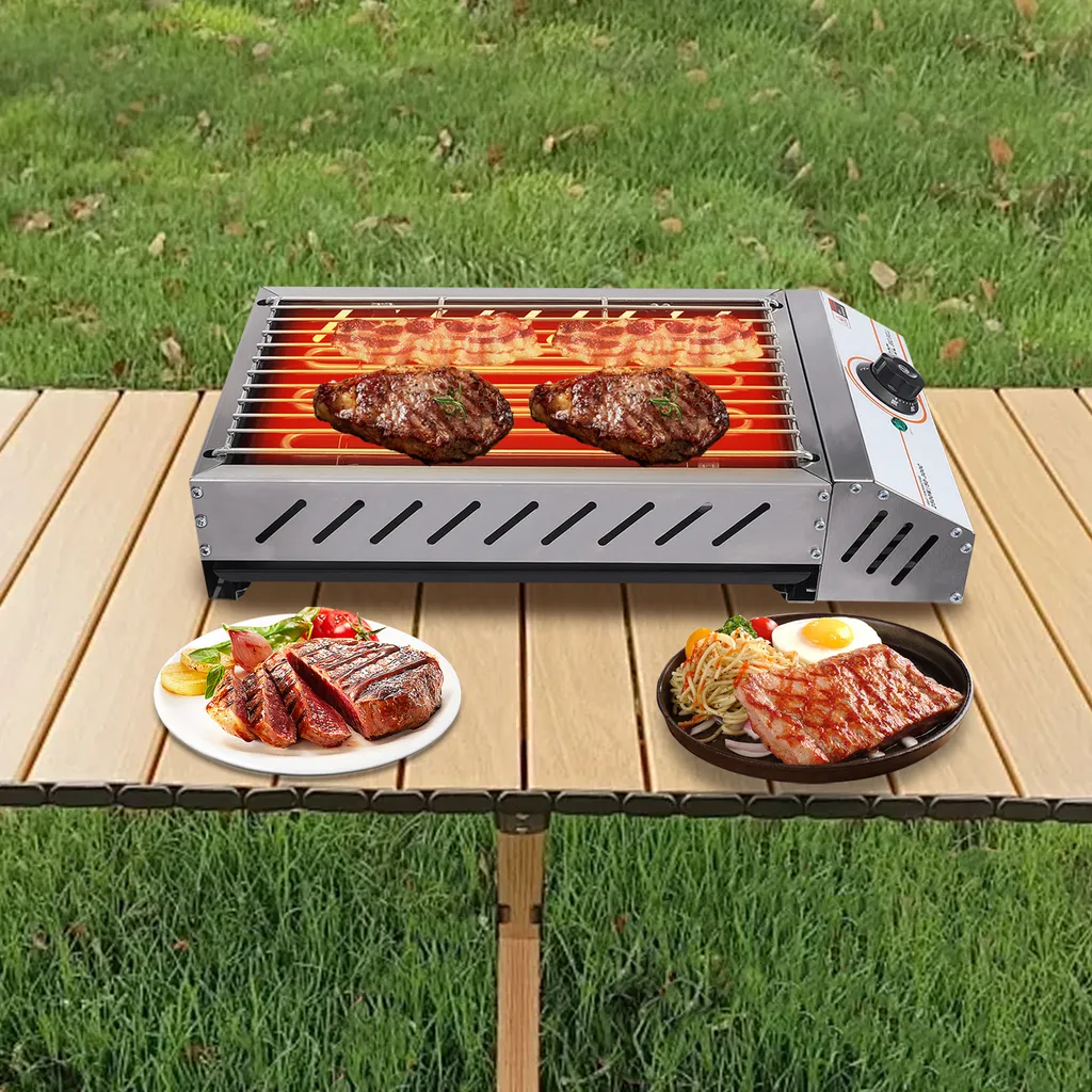 Gril Électrique Moderne de Table pour Soirées et Grande Surface de Grill - 2
