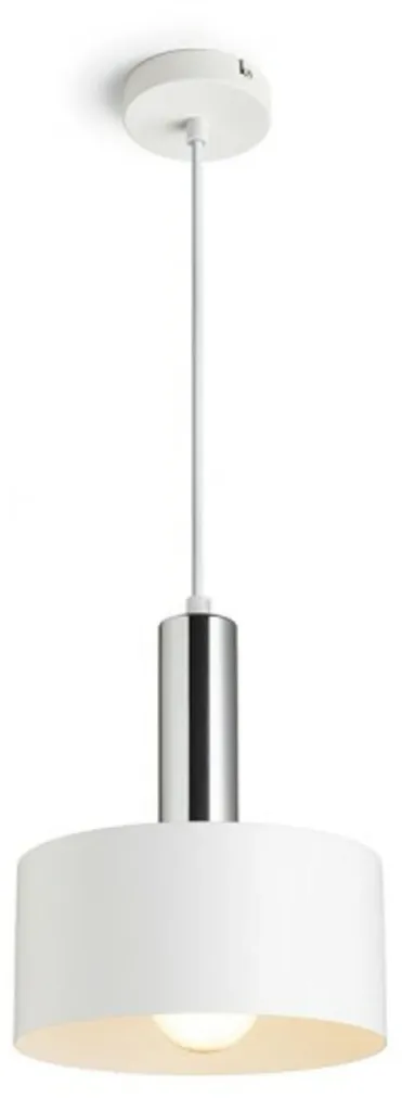 Suspension GIULIA 20 Blanche E27 - Solution Éclairage LED Puissant 15W 230V