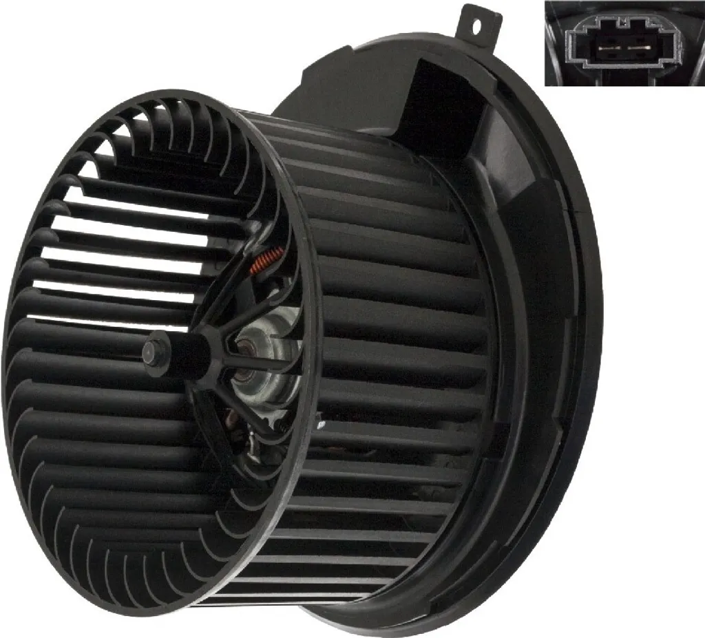 Moteur de ventilation d'habitacle Febi 49862 pour chauffage VW et Seat