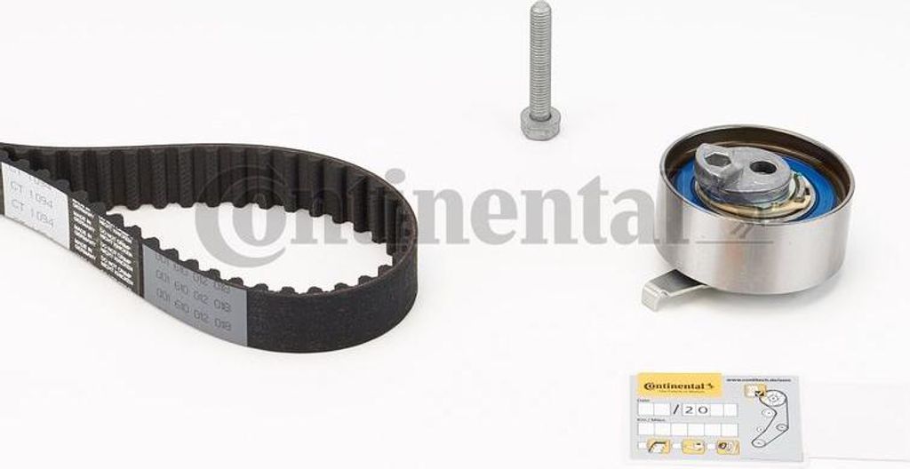 CONTINENTAL CTAM CT1094K1 Zahnriemensatz OE kompatibel mit A4 8E, A4 8H, A4 8K, Touareg, Phaeton, Q7, A8 4E, A6 4F, A5 8T