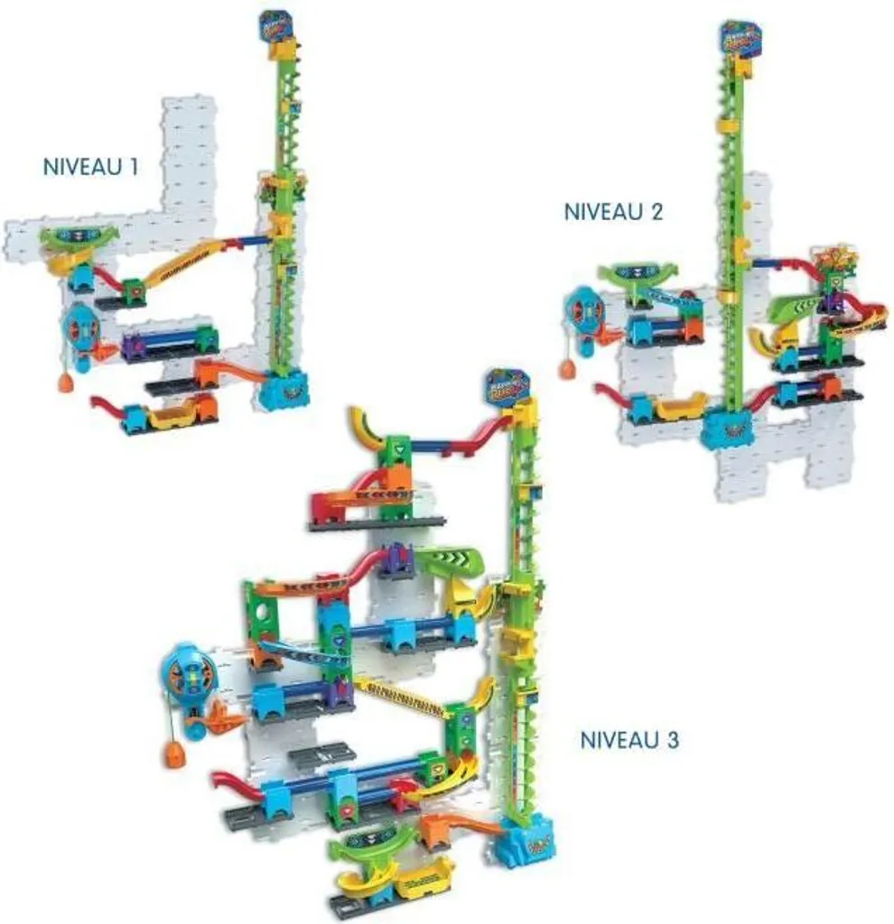 Circuit à billes Vtech Marble Rush Ultimate Vertical Run V100E