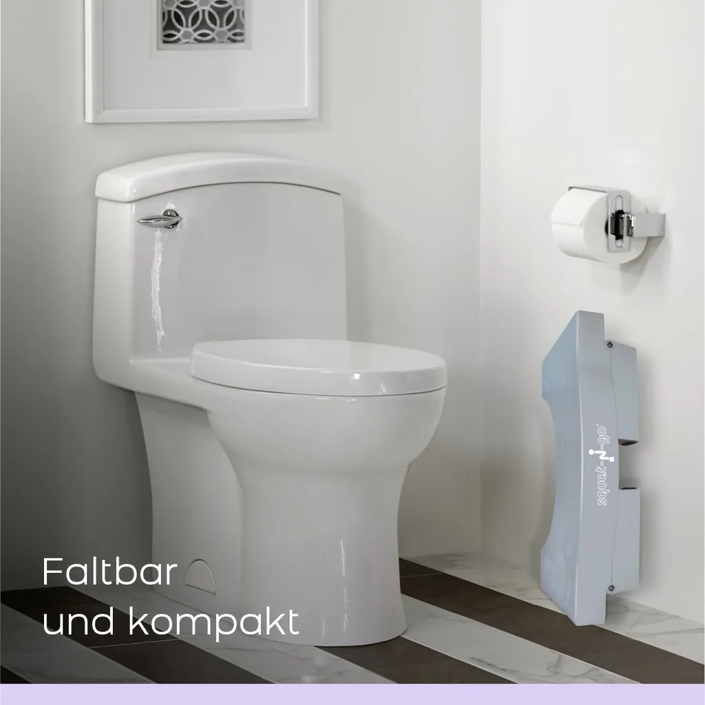 Squat-n-Go Tabouret de Toilette Vert - Adieu Constipation et Tensions - 7