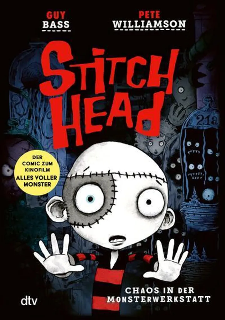 Livre Stitch Head : Chaos dans l'Atelier des Monstres - Roman Jeunesse