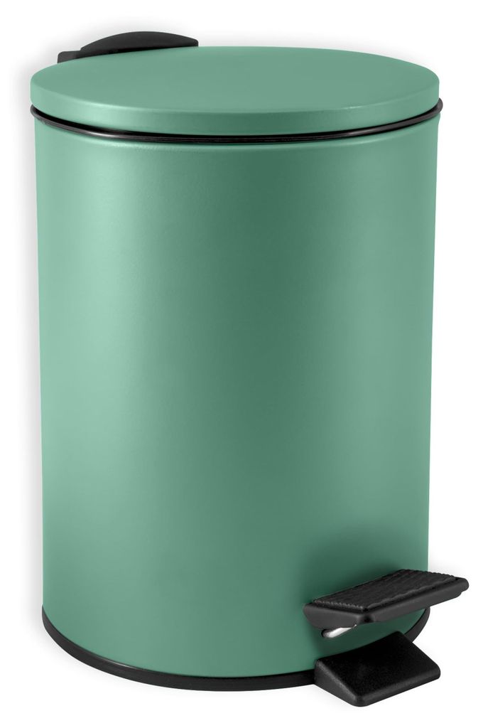 Spirella Vuilnisemmer Cannes - zandbeige - 3 liter - metaal Productafbeelding 