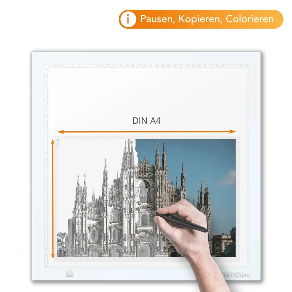 Lightpad LED Walimex pro 380: 15W di Potenza e Dimmerazione Touch - 2