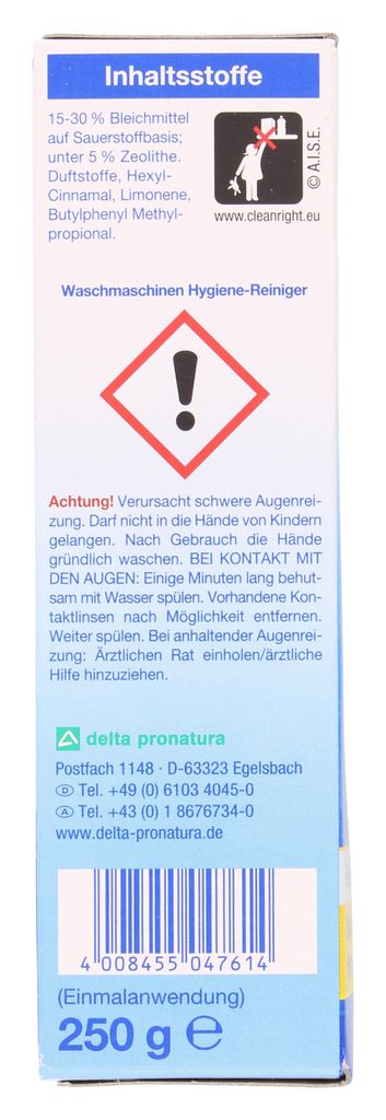 Dr. Beckmann Waschmaschinen Hygiene Reiniger 250g - Saubere Produktbild 15