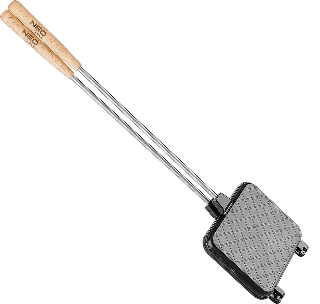 NEO TOOLS LAGERFEUER-SANDWICHMAKER Sandwichmaker für Lagerfeuer 15,5 x 13,5 cm - Perfekt für leckere Snacks im Freien
