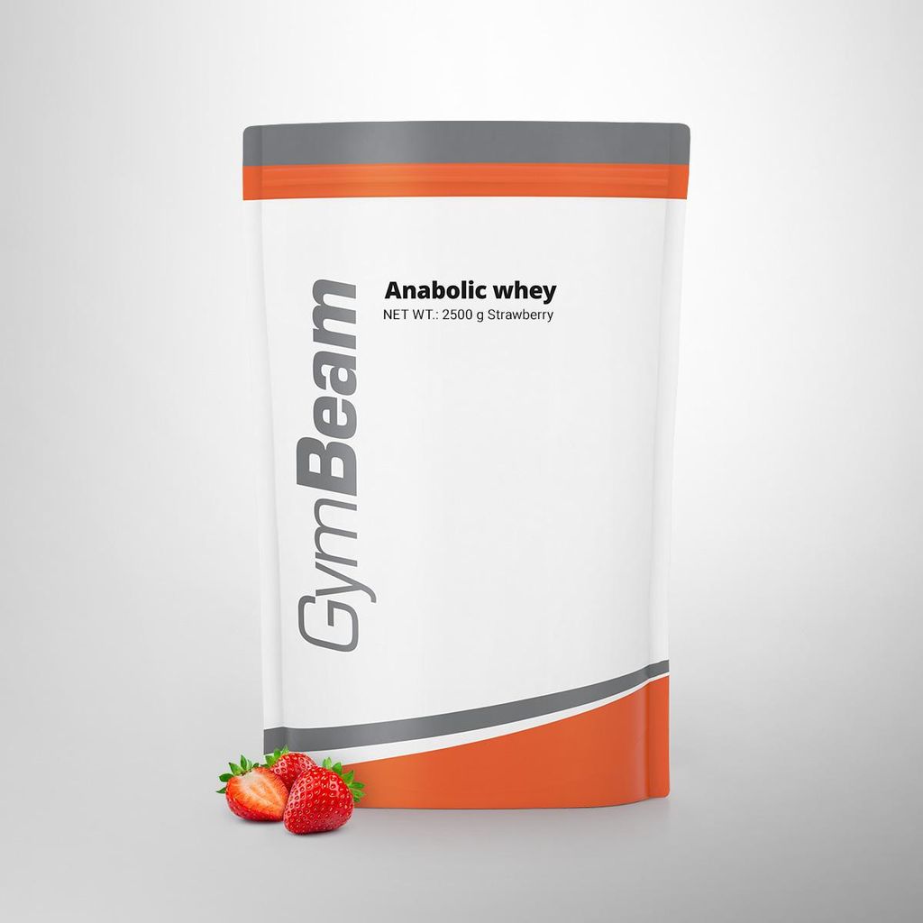 GymBeam - Anabolic Whey 2500 g Erdbeere Produktbild 